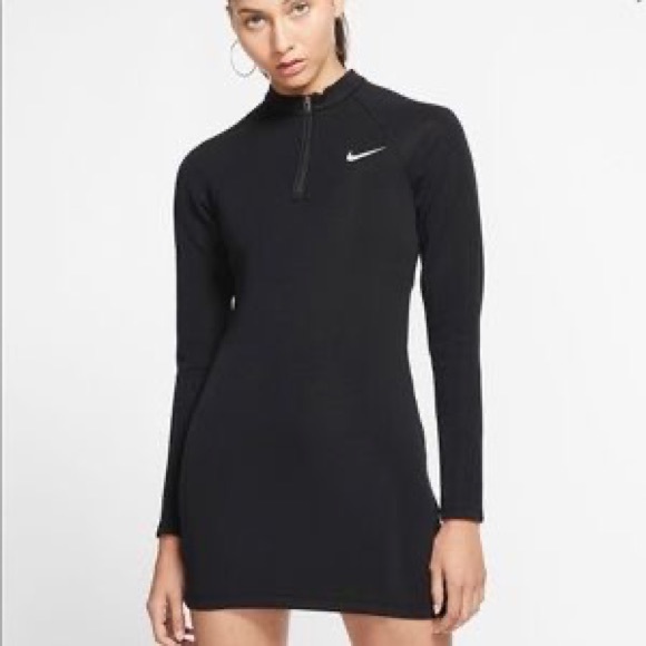 NIKE fitted long sleeve dress - Picture 5 of 5